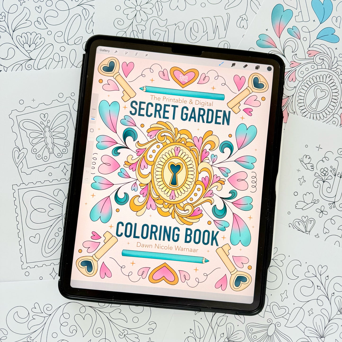 Secret Garden Coloring Book