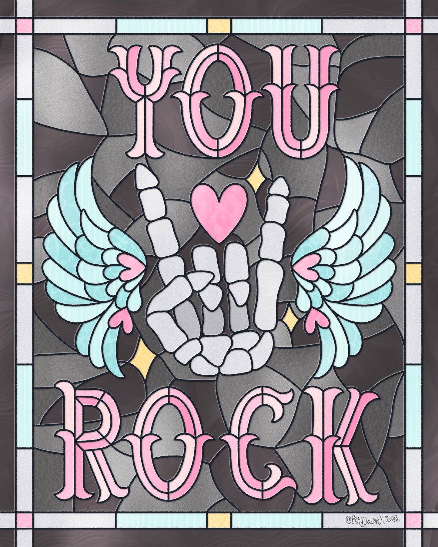 Stained Glass Brush Kit for Procreate