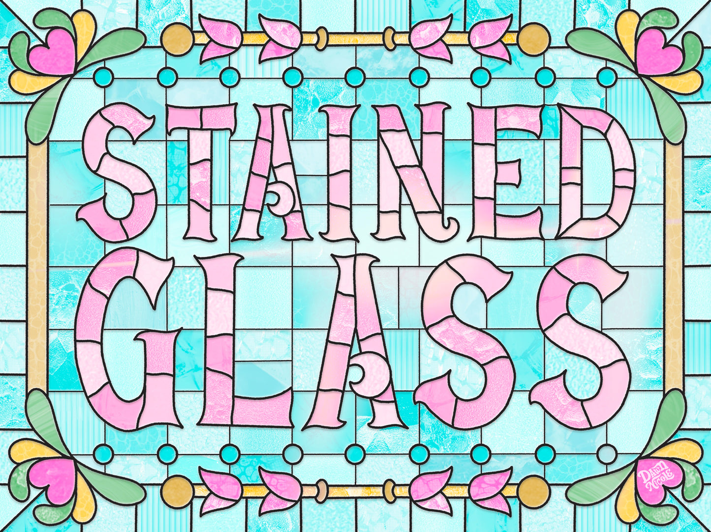 Stained Glass Brush Kit for Procreate