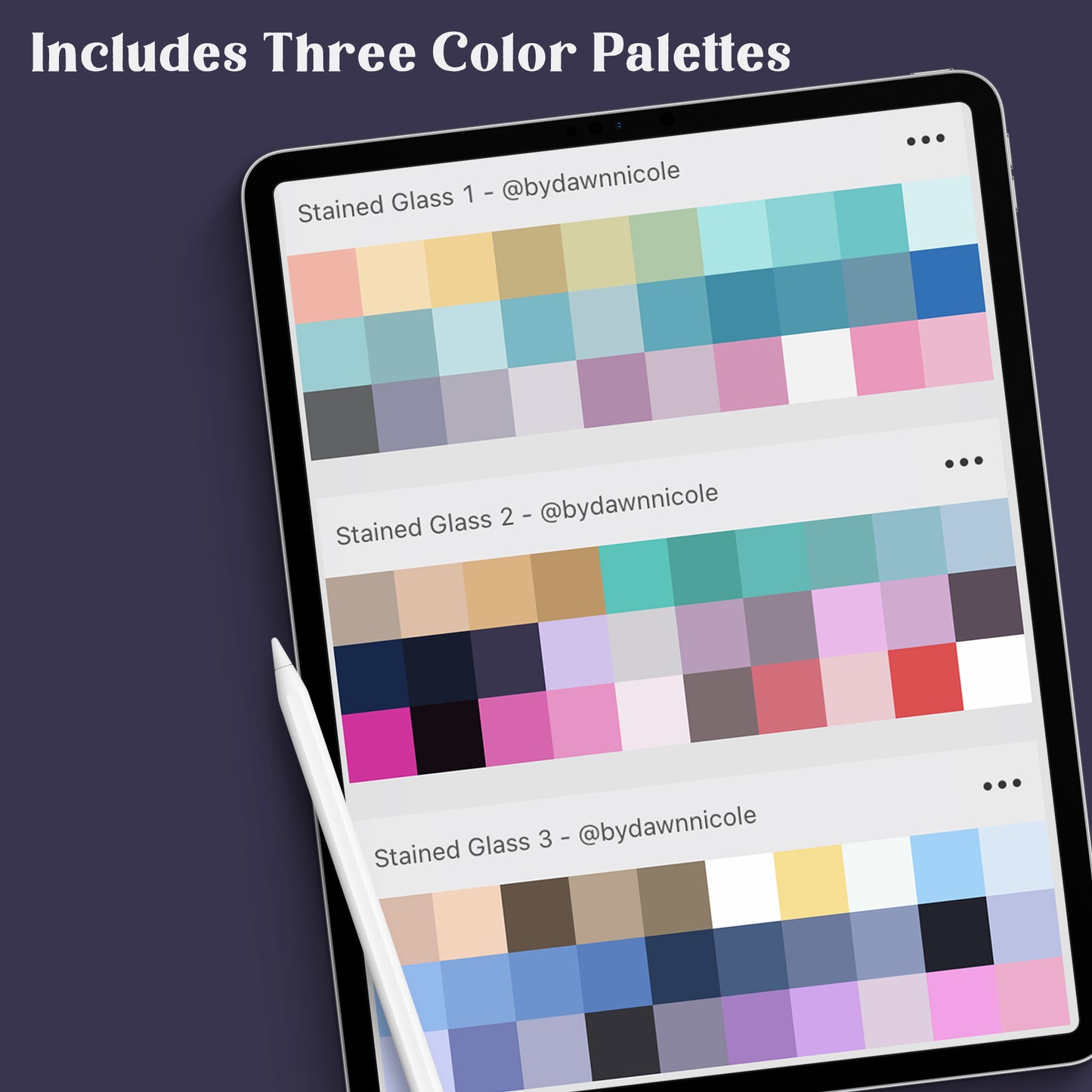 Stained Glass Brush Kit for Procreate