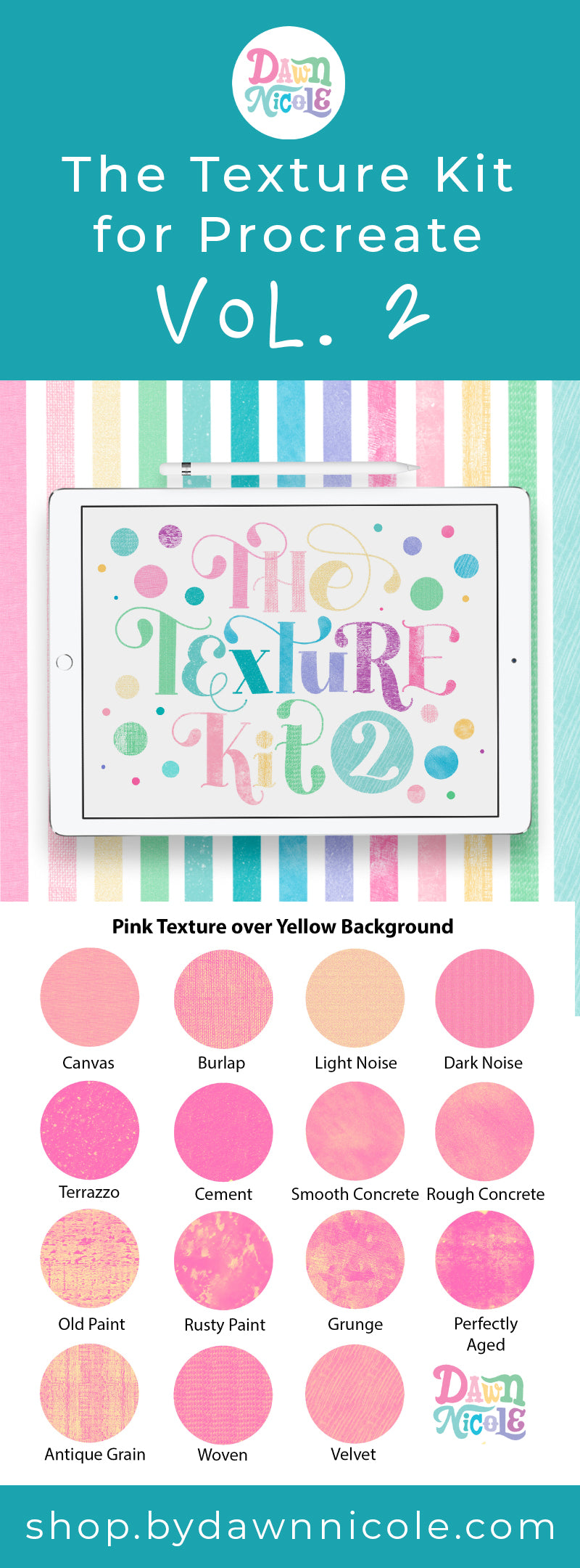 The Texture Kit 2 for Procreate