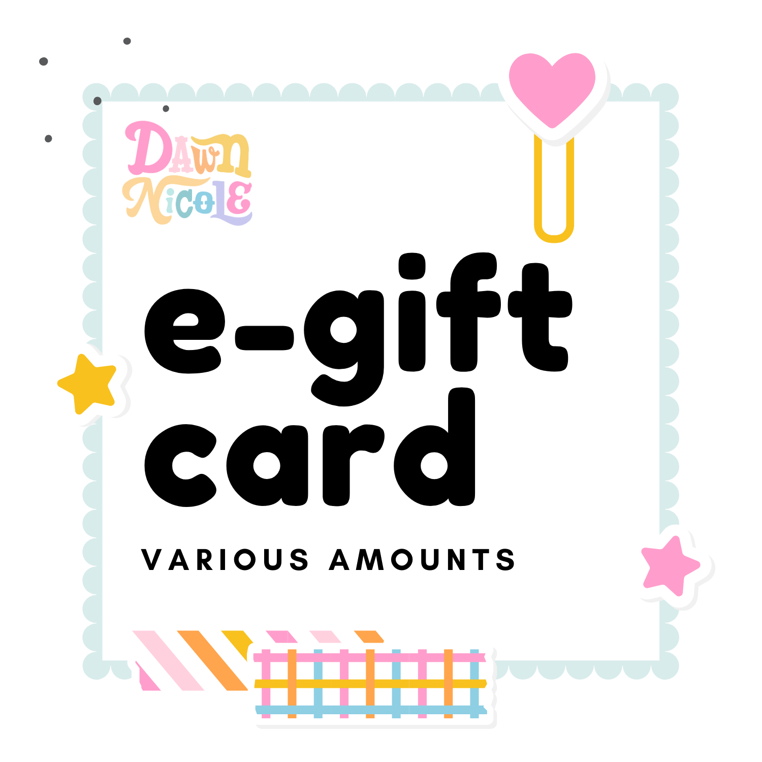 E gift discount card shop