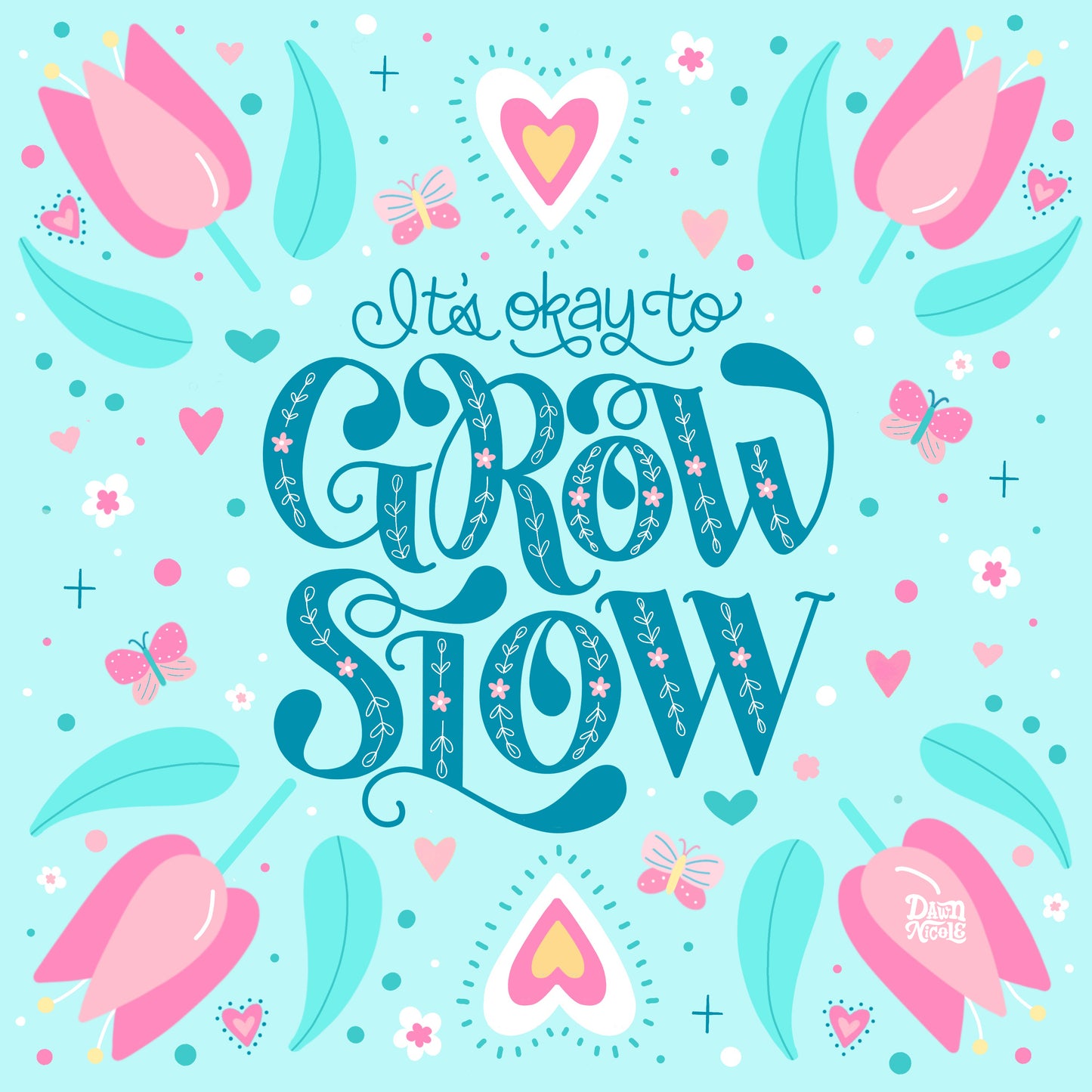 Modern Folk Art Stamp Kit for Procreate