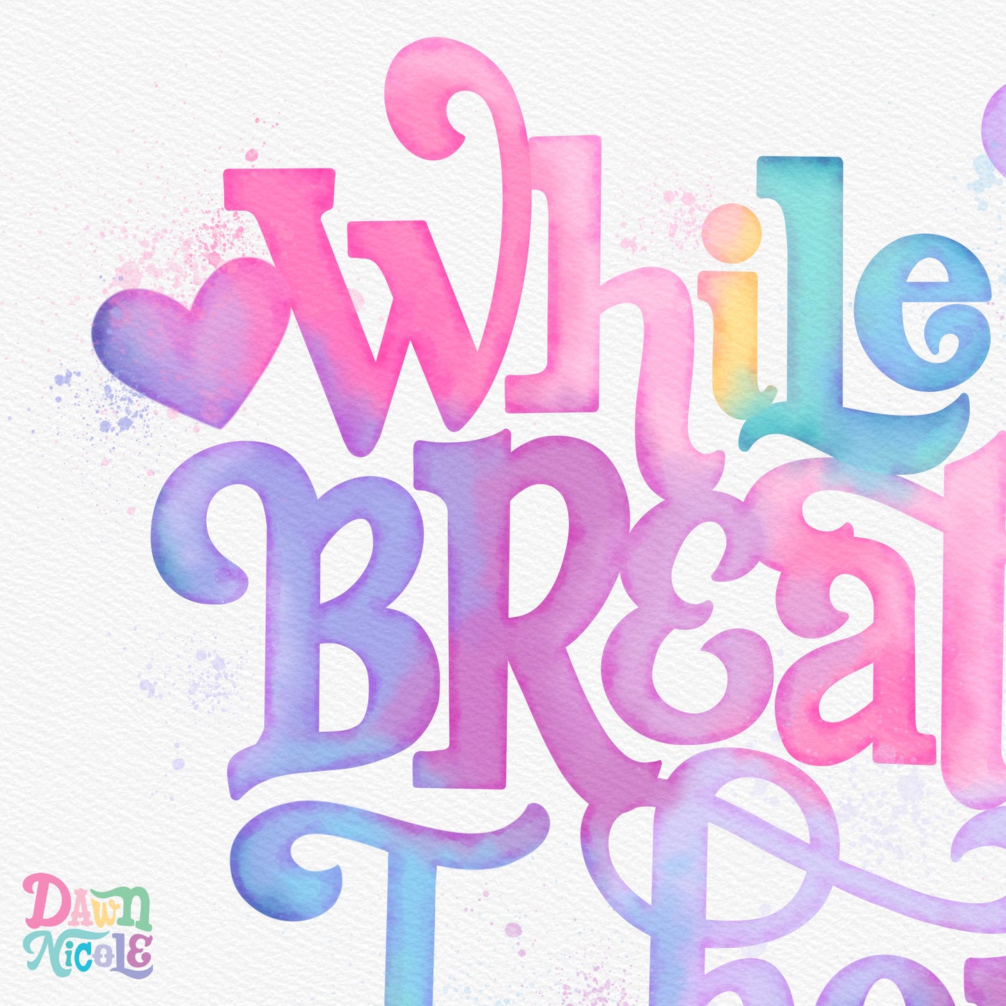 The Watercolor Lettering Kit for Procreate