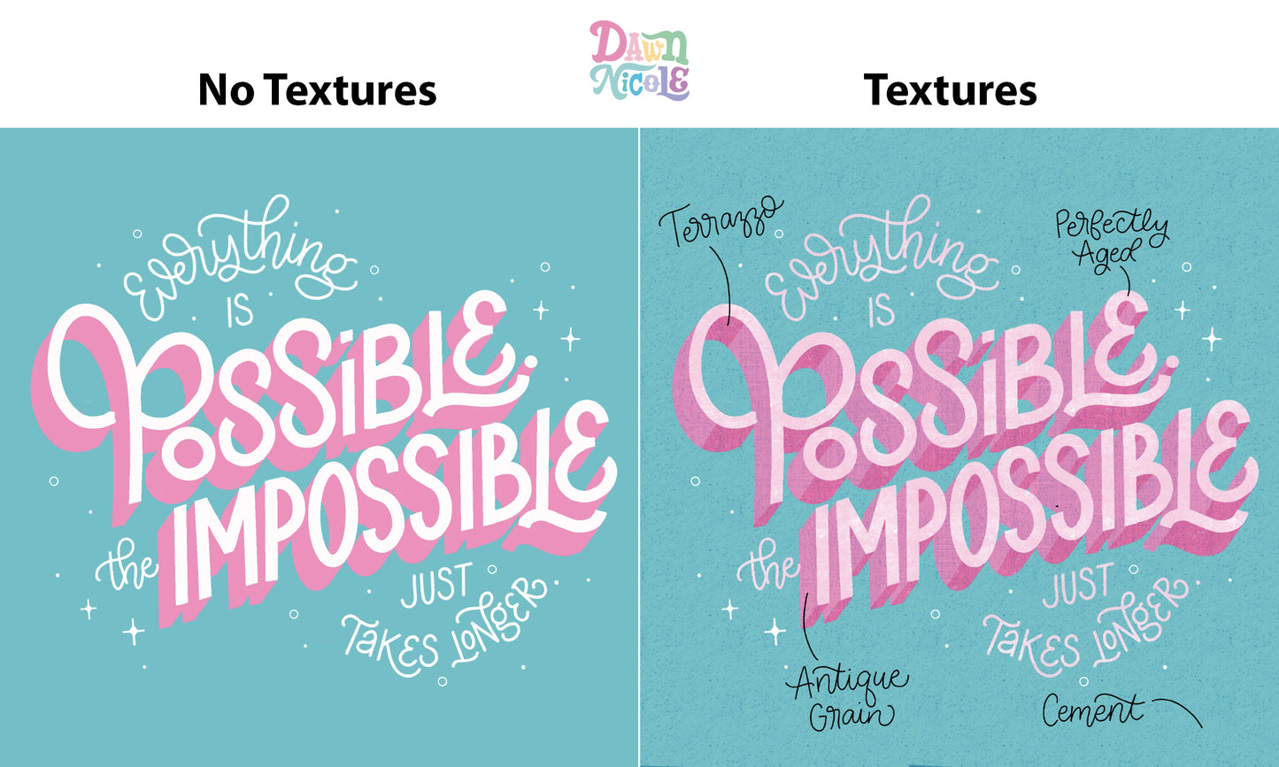The Texture Kit 2 for Procreate