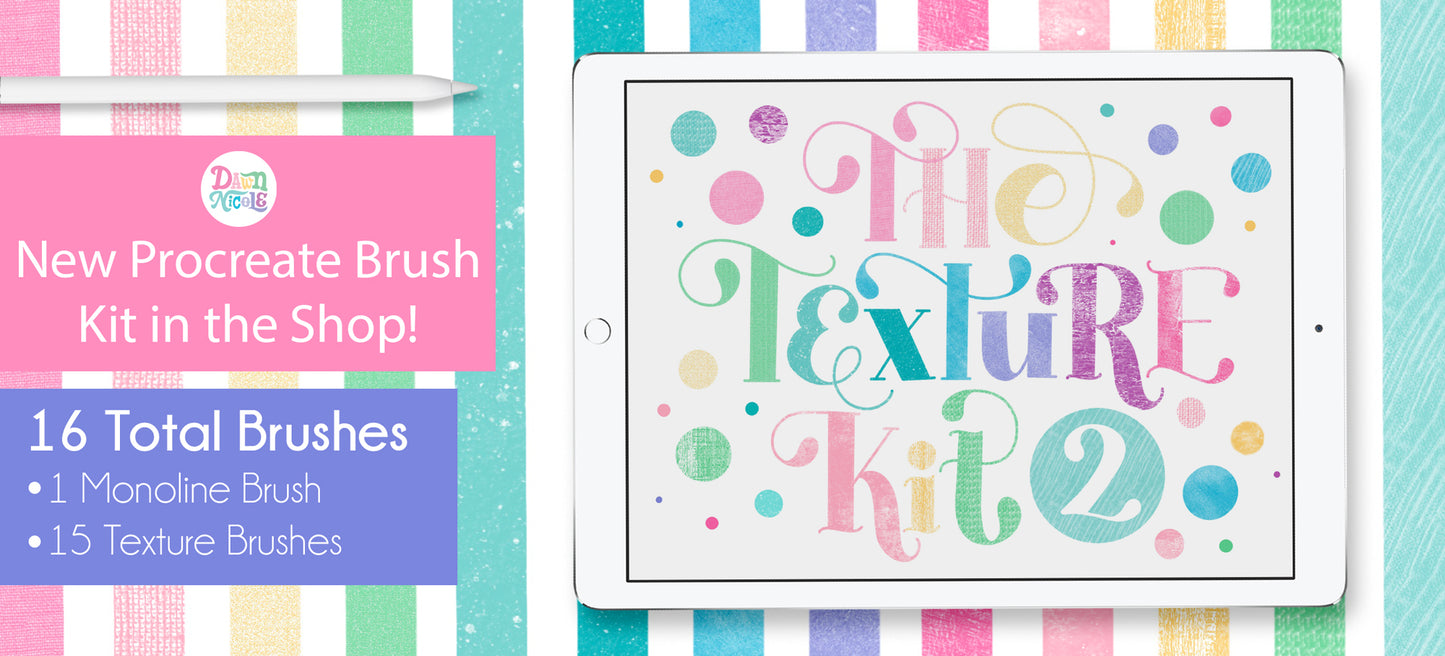 The Texture Kit 2 for Procreate