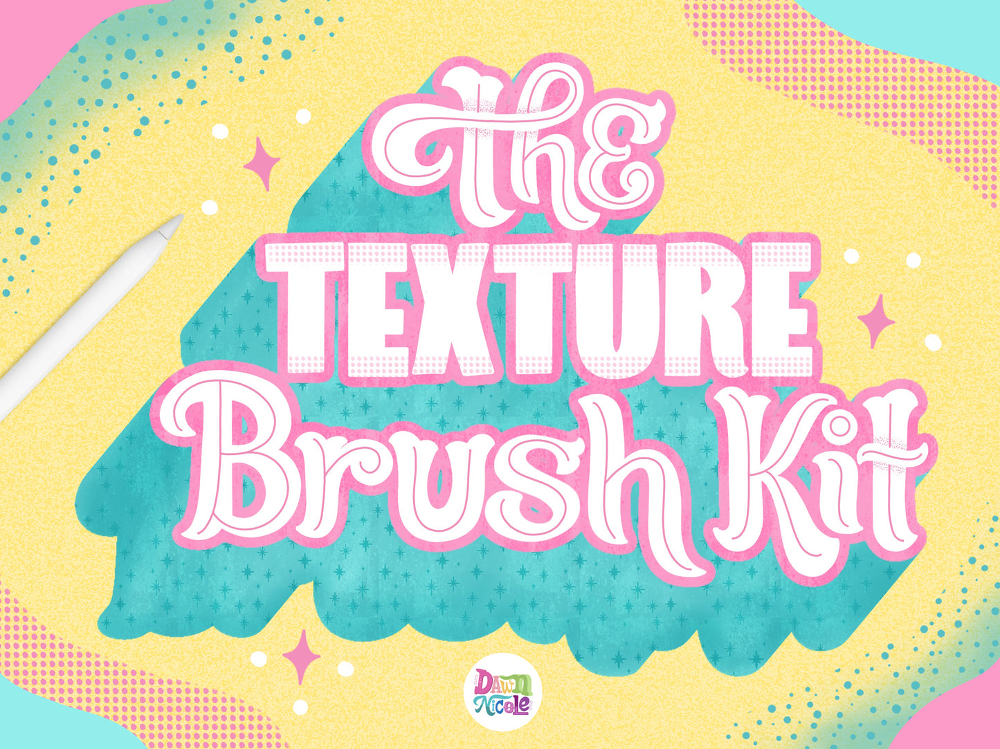 The Texture Brush Kit for Procreate