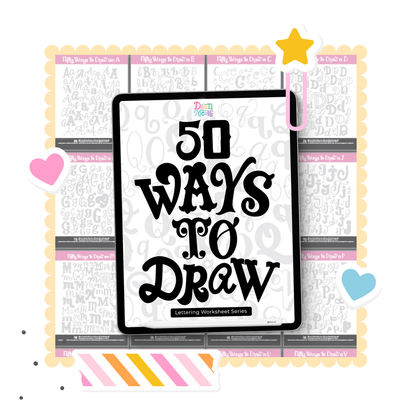 50 Ways to Draw Workbook (A to Z)