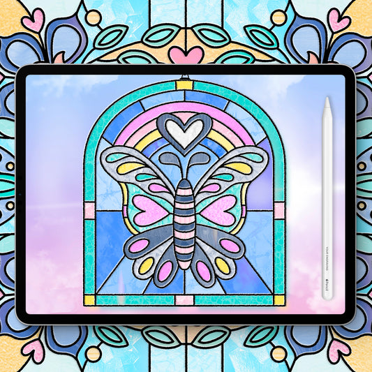 Stained Glass Art in Procreate