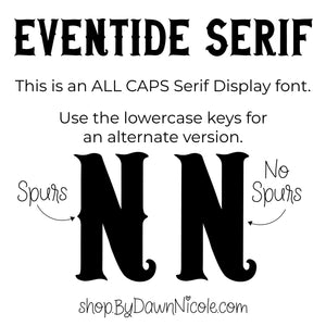 Eventide Serif Font