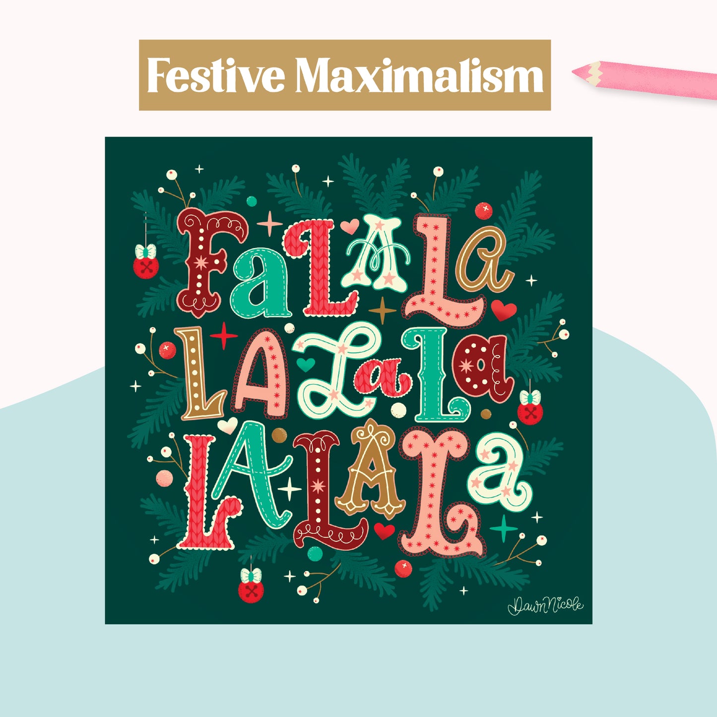 NEW! Maximalist Lettering Kit for Procreate