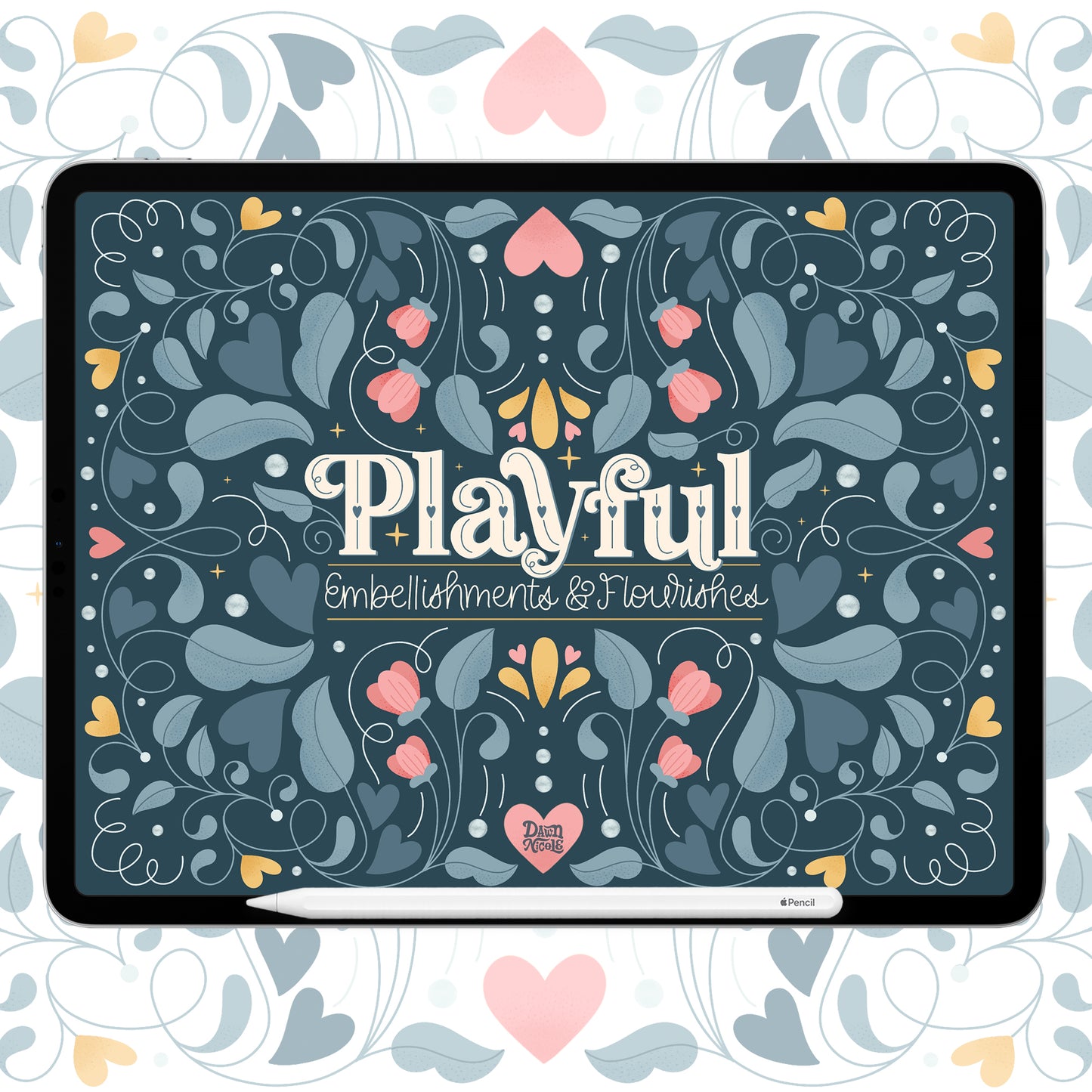 NEW! Playful Embellishments Stamp Kit for Procreate