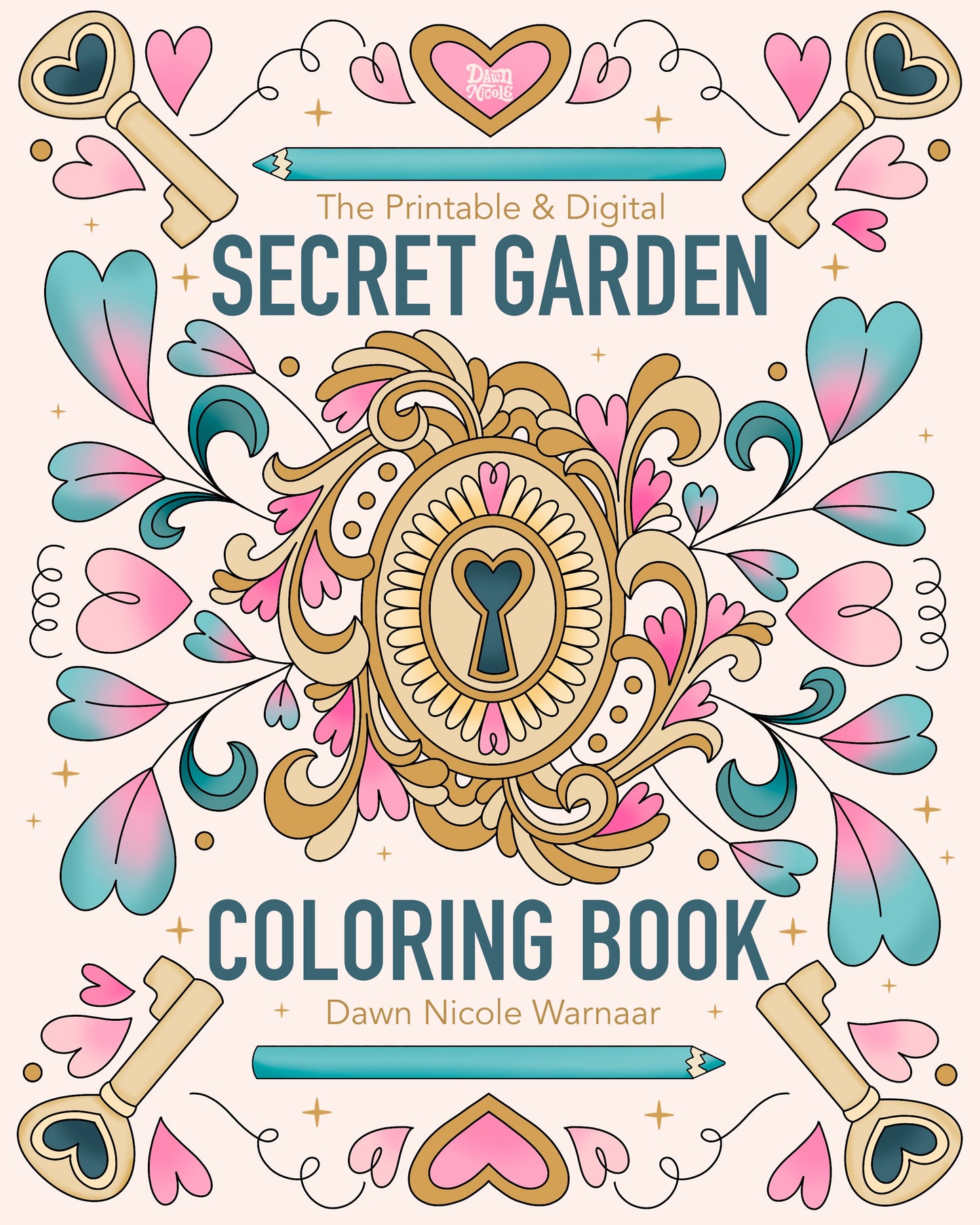 NEW! Secret Garden Coloring Book