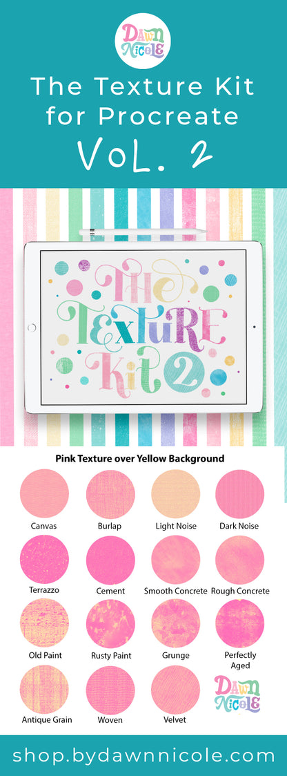 The Texture Kit 2 for Procreate