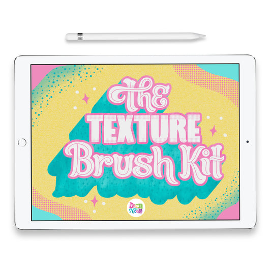 The Texture Brush Kit for Procreate