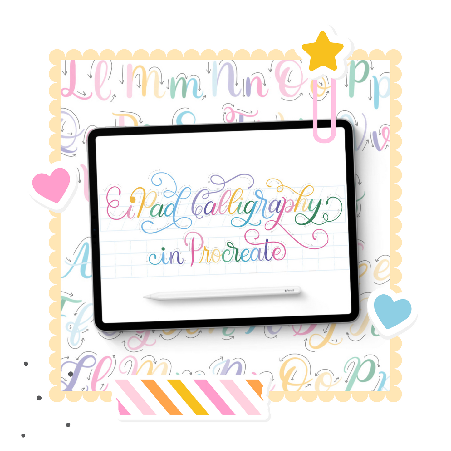NEW! iPad Calligraphy in Procreate