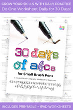 30 Days of ABCs for Small Brush Pens