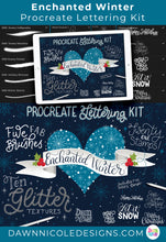Enchanted Winter Procreate Lettering Kit (DISCONTINUED)