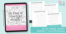 30 Days of Monoline Magic Workbook